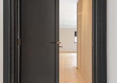 Cedar House Black Internal Door