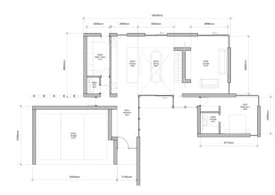 Proposed ground floor plan